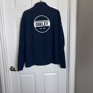 Oakley Dark Blue Sweatshirt with Logo